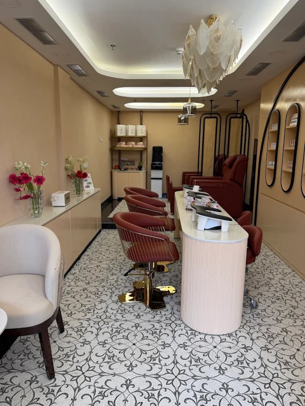 Manicure stations