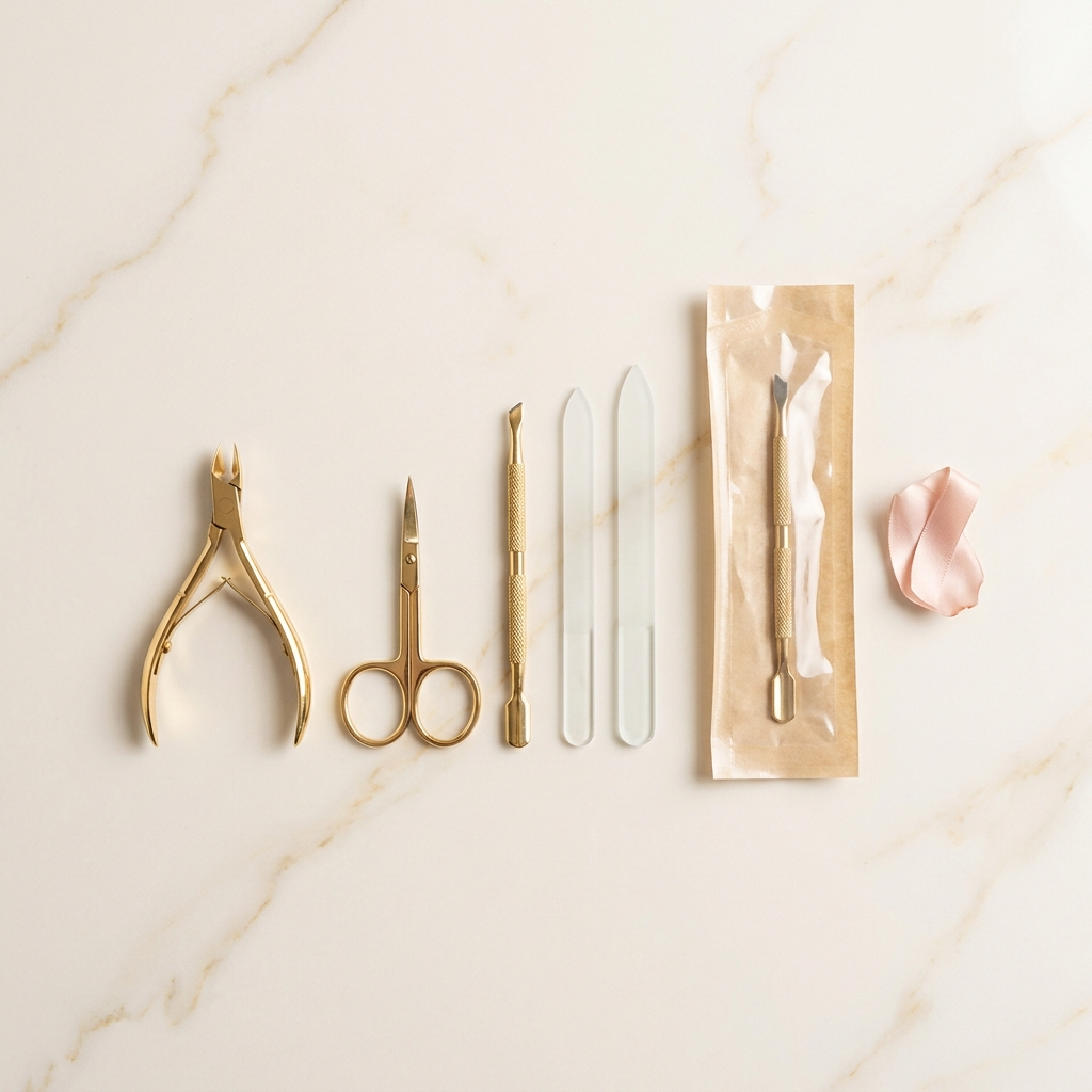 Sterilised nail tools